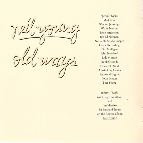 Neil Young - Old Ways (CD, Album, RE, RM, 24K) (Very Good Plus (VG+)) - Image 4