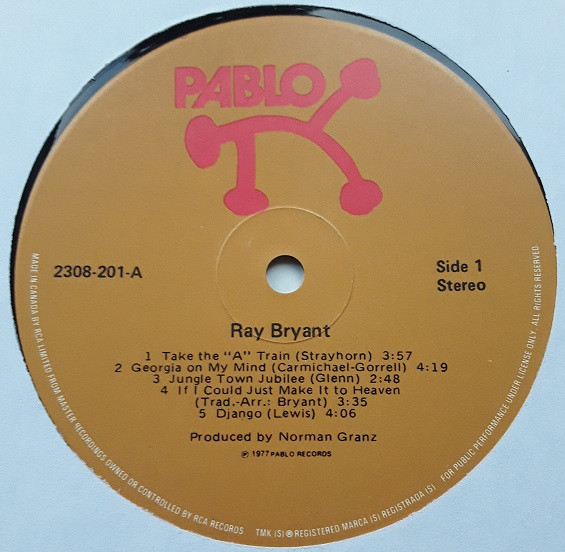 Ray Bryant - Montreux '77 (LP, Album) (Very Good Plus (VG+)) - Image 3