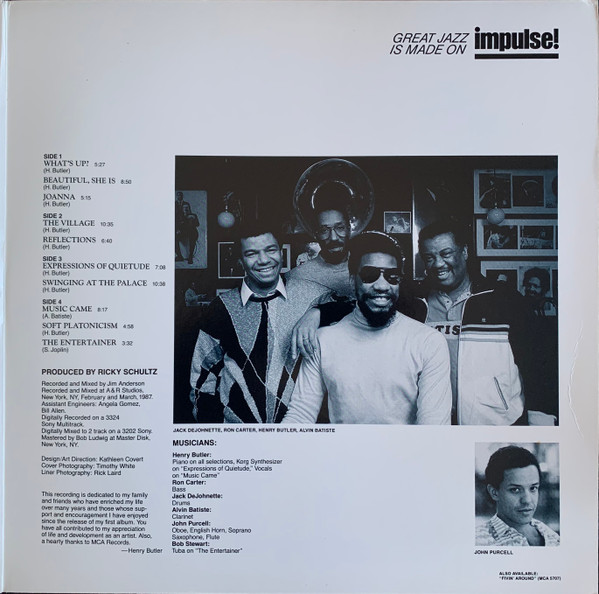 Henry Butler - The Village (2xLP, Album) (Near Mint (NM or M-)) - Image 3