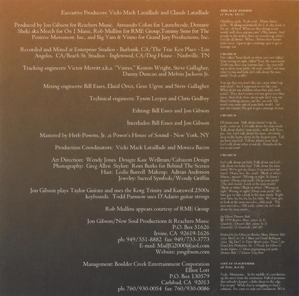 Jon Gibson - The Man Inside (CD, Album, Club) (Mint (M)) - Image 3