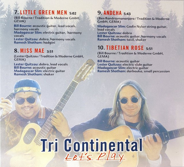 Tri Continental - Let's Play (CD, Album) (Near Mint (NM or M-)) - Image 4