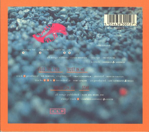 Belly - Feed The Tree (CD, Single, Dig) (Near Mint (NM or M-)) - Image 2