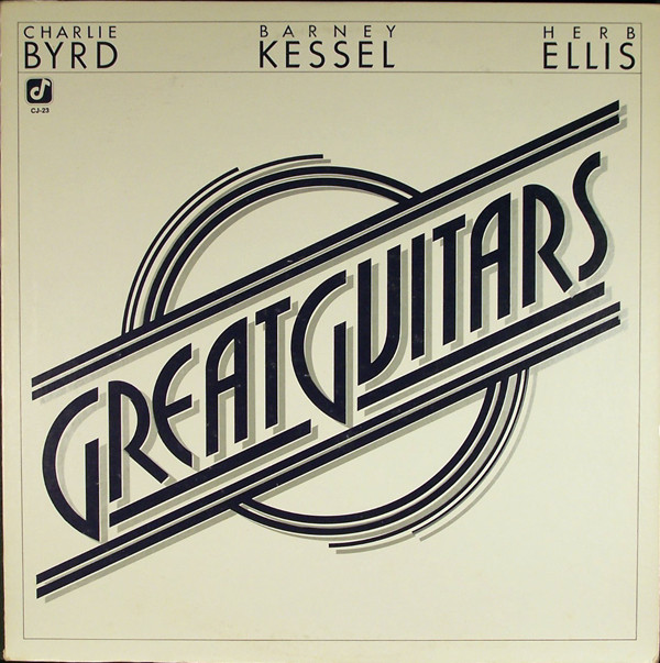 The Great Guitars - Charlie Byrd, Barney Kessel, Herb Ellis - Great Guitars (LP, Album, RE) (Very Good Plus (VG+))
