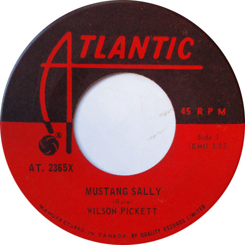 Wilson Pickett - Mustang Sally / Three Time Loser (7", Single) (Near Mint (NM or M-))