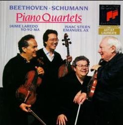 Ludwig Van Beethoven / Robert Schumann • Isaac Stern • Jaime Laredo • Emanuel Ax • Yo-Yo Ma - Beethoven / Schumann Piano Quartets (CD) (Mint (M))