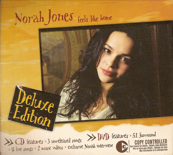 Norah Jones - Feels Like Home (CD, Album, Copy Prot., RE + DVD-V, NTSC + Dlx) (Mint (M))
