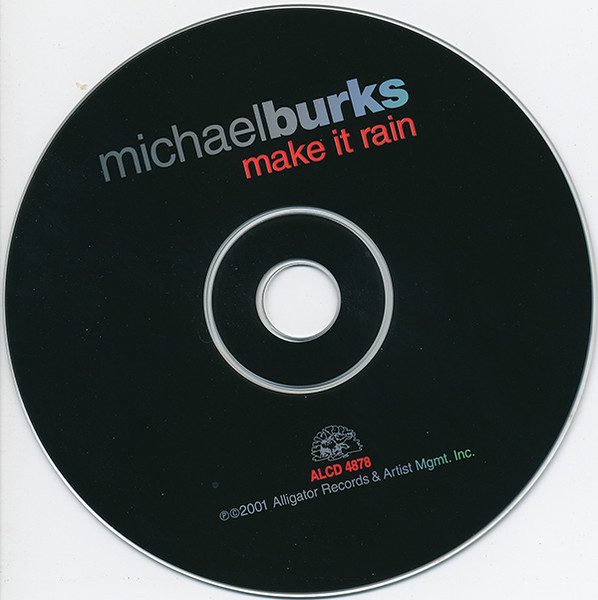 Michael Burks - Make It Rain (CD, Album) (Near Mint (NM or M-)) - Image 4
