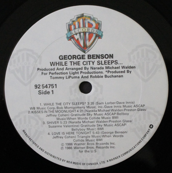 George Benson - While The City Sleeps... (LP, Album) (Mint (M)) - Image 5