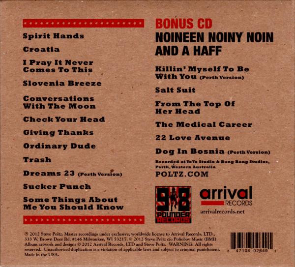 Steve Poltz - Noineen Noiny Noin (CD, Album + CD, EP, Bon) (Near Mint (NM or M-)) - Image 2