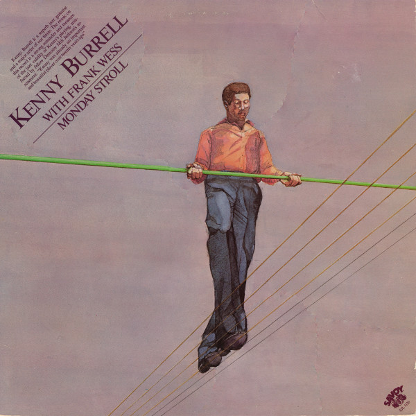 Kenny Burrell With Frank Wess - Monday Stroll (LP, Album, RE) (Very Good Plus (VG+))