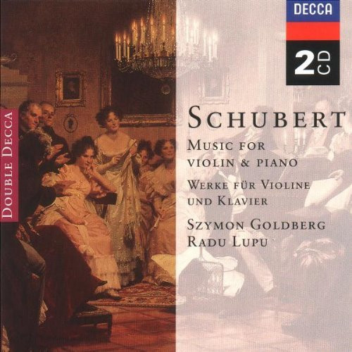 Franz Schubert - Radu Lupu, Szymon Goldberg - Music For Violin & Piano = Werke Für Violine Und Klavier (2xCD, Comp, RE, RM) (Mint (M))