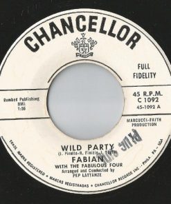 Fabian (6) - Wild Party (7", Single, Promo) (Near Mint (NM or M-))