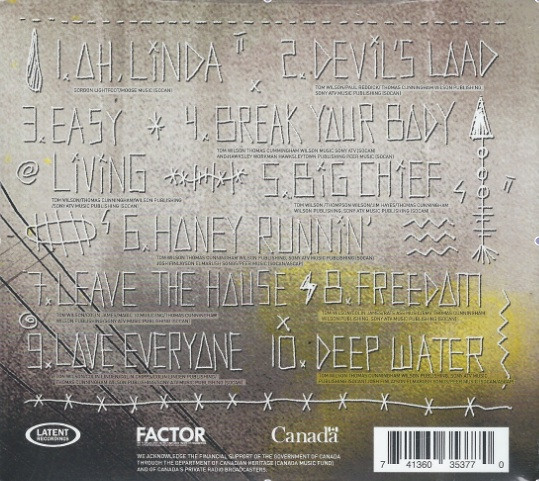 Lee Harvey Osmond - The Folk Sinner (CD, Album) (Near Mint (NM or M-)) - Image 3