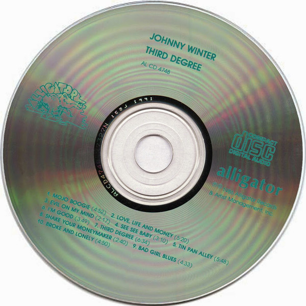 Johnny Winter - 3rd Degree (CD, Album) (Near Mint (NM or M-)) - Image 3