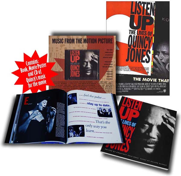 Quincy Jones - Listen Up (The Lives Of Quincy Jones) (CD, Album, Box) (Mint (M)) - Image 3
