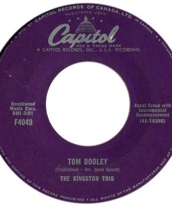 Kingston Trio - Tom Dooley (7", Single) (Near Mint (NM or M-))