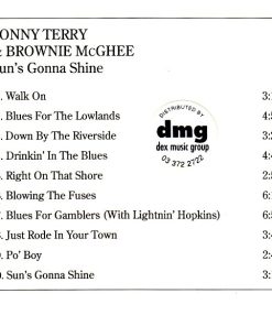 Alternative view of Sonny Terry & Brownie McGhee - Sun's Gonna Shine (CD, Album) (Near Mint (NM or M-))