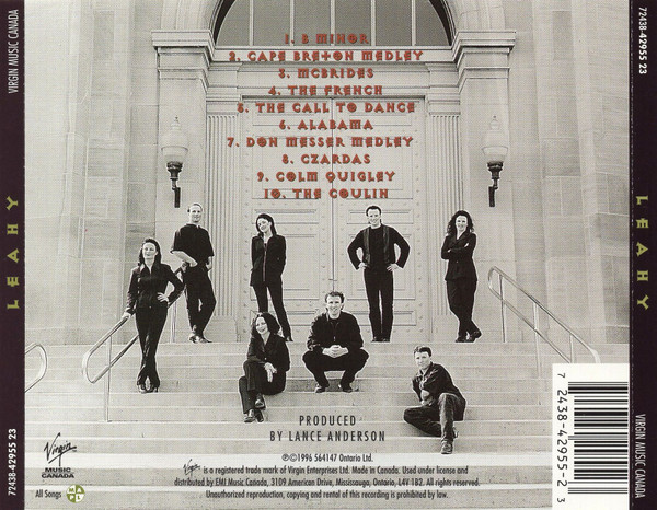 Leahy - Leahy (CD, Album) (Near Mint (NM or M-)) - Image 2