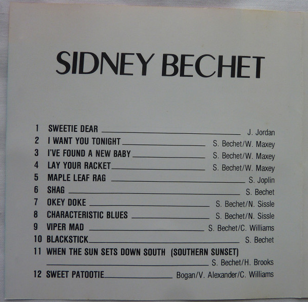 Sidney Bechet - Freight Train Blues (CD, Comp) (Near Mint (NM or M-)) - Image 4
