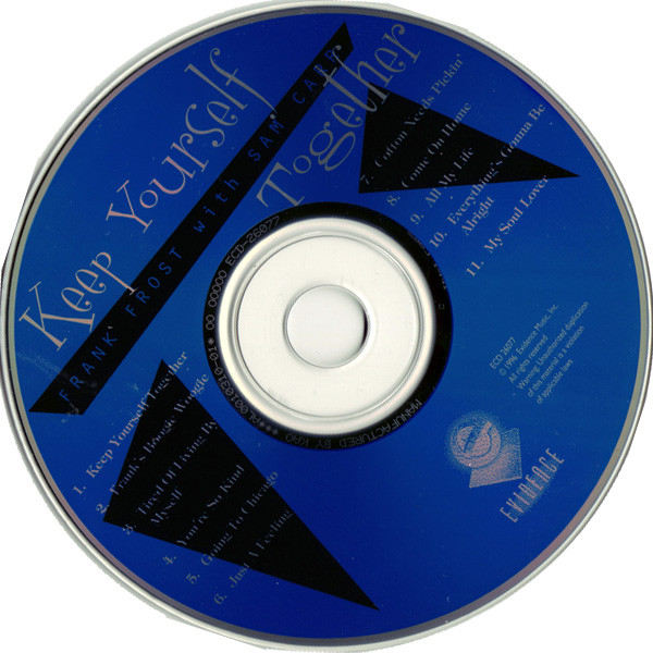 Frank Frost With Sam Carr (2) - Keep Yourself Together (CD, Album) (Near Mint (NM or M-)) - Image 3