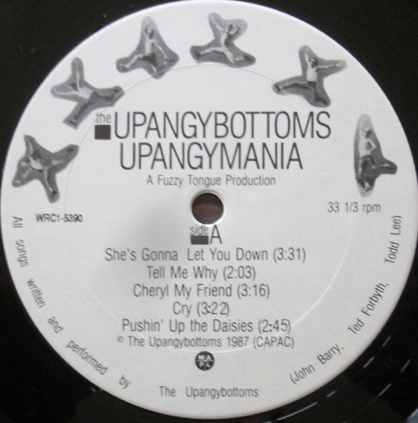 The Upangybottoms - Upangymania (LP) (Near Mint (NM or M-)) - Image 2