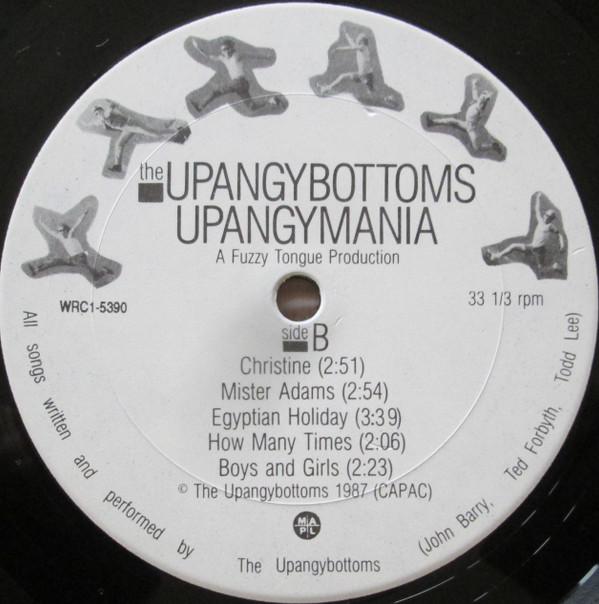 The Upangybottoms - Upangymania (LP) (Near Mint (NM or M-)) - Image 3