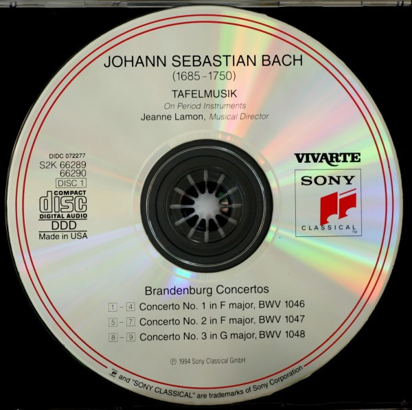 Johann Sebastian Bach, Tafelmusik Baroque Orchestra, Jeanne Lamon - Brandenburg Concertos Nos. 1–6 (2xCD, Album, SBM) (Near Mint (NM or M-)) - Image 3