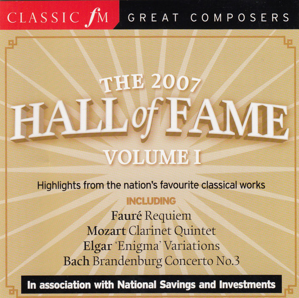 Various - The 2007 Hall Of Fame Volume I (CD, Comp) (Mint (M))