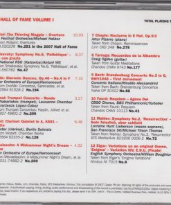 Alternative view of Various - The 2007 Hall Of Fame Volume I (CD, Comp) (Mint (M))