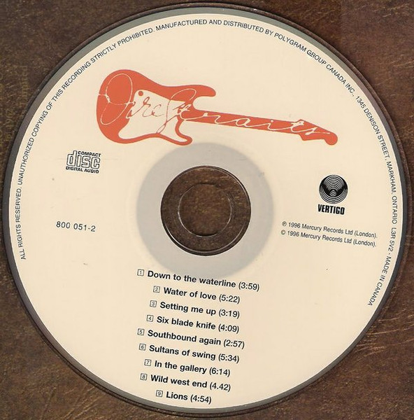 Dire Straits - Dire Straits (CD, Album, RE, RM) (Near Mint (NM or M-)) - Image 4