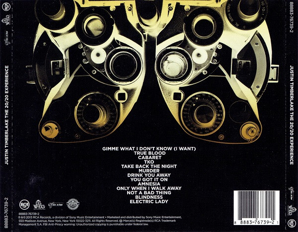 Justin Timberlake - The 20/20 Experience (2 Of 2) (2xCD, Album, Dlx, Tar) (Near Mint (NM or M-)) - Image 3