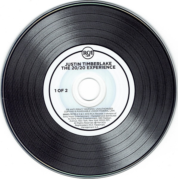 Justin Timberlake - The 20/20 Experience (2 Of 2) (2xCD, Album, Dlx, Tar) (Near Mint (NM or M-)) - Image 4
