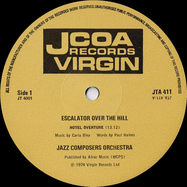 Carla Bley, Paul Haines - Escalator Over The Hill (3xLP, Album, RE, Gat) (Near Mint (NM or M-)) - Image 3