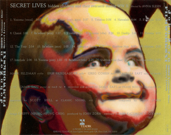 John Zorn - Secret Lives (Filmworks XI) (2002 Volume One) (CD, Album) (Near Mint (NM or M-)) - Image 3