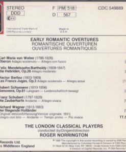 Alternative view of London Classical Players, Roger Norrington - Early Romantic Overtures (CD, Album, Club) (Near Mint (NM or M-))