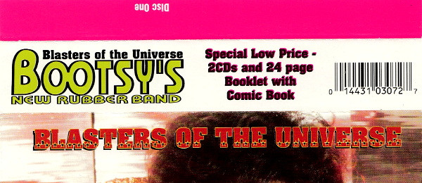 Bootsy's New Rubber Band - Blasters Of The Universe (2xCD, Album) (Near Mint (NM or M-)) - Image 3