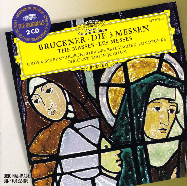 Anton Bruckner - Chor Des Bayerischen Rundfunks & Symphonie-Orchester Des Bayerischen Rundfunks, Eugen Jochum - Die 3 Messen = The Masses = Les Messes (2xCD, Comp, RM) (Near Mint (NM or M-)) - Image 2