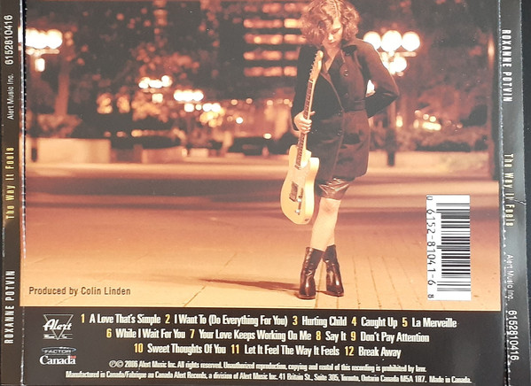 Roxanne Potvin - The Way It Feels (CD, Album) (Near Mint (NM or M-)) - Image 3