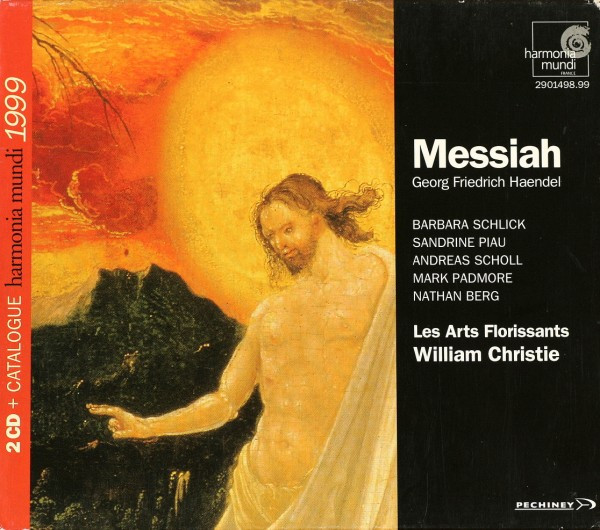 Georg Friedrich Händel - Barbara Schlick, Sandrine Piau, Andreas Scholl, Mark Padmore, Nathan Berg, Les Arts Florissants, William Christie - Messiah (2xCD, Album, RE) (Near Mint (NM or M-))