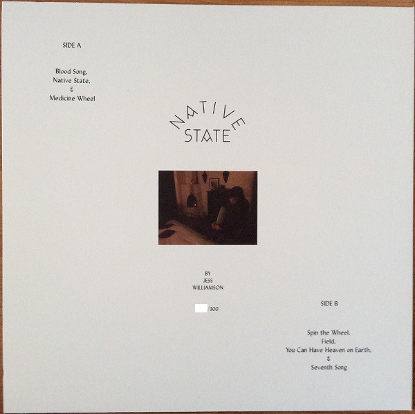 Jess Williamson - Native State (LP, Album, Ltd, Num, Tri) (Near Mint (NM or M-)) - Image 2