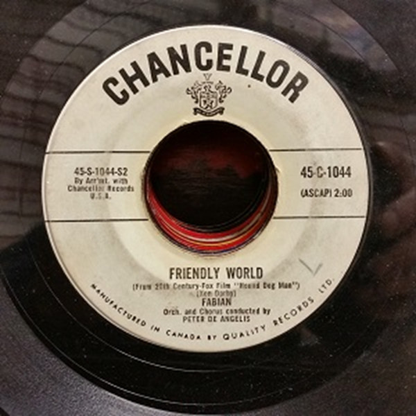 Fabian (6) - Hound Dog Man (7", Single) (Near Mint (NM or M-))