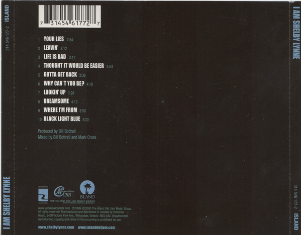 Shelby Lynne - I Am Shelby Lynne (CD, Album) (Near Mint (NM or M-)) - Image 2