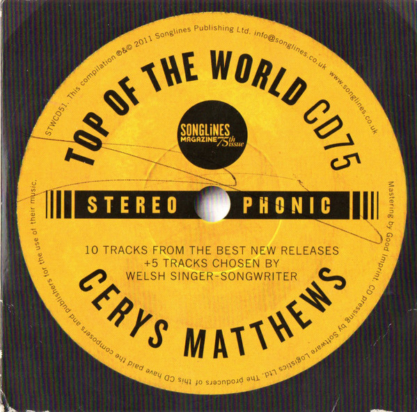 Various / Cerys Matthews - Songlines Magazine 75th Issue: Top Of The World CD75 (CD, Comp, Promo) (Near Mint (NM or M-))