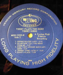 Terry Gibbs - Terry Gibbs Plays The Duke (LP, Album, Mono, RE) (Very Good Plus (VG+)) - Image 3