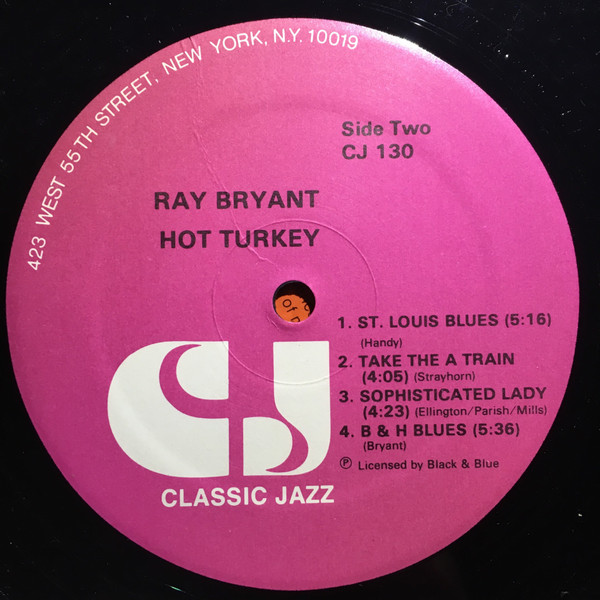 Ray Bryant - Hot Turkey (LP) (Very Good Plus (VG+)) - Image 3