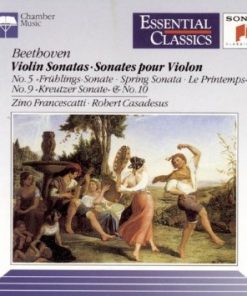Ludwig Van Beethoven, Zino Francescatti, Robert Casadesus - Violin Sonatas  (CD, Comp, RM) (Mint (M))