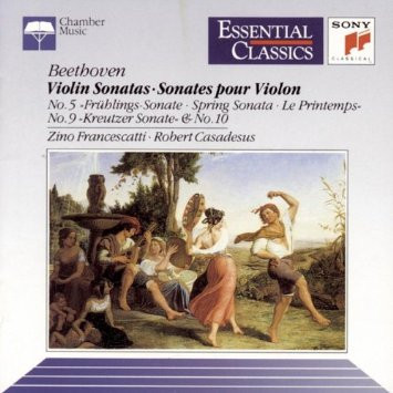 Ludwig Van Beethoven, Zino Francescatti, Robert Casadesus - Violin Sonatas (CD, Comp, RM) (Mint (M))