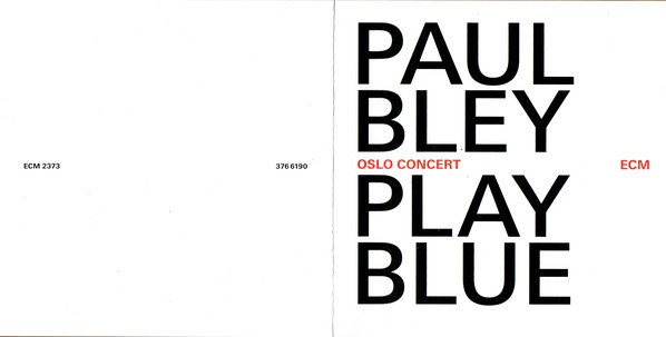 Paul Bley - Play Blue (Oslo Concert) (CD, Album) (Mint (M)) - Image 4
