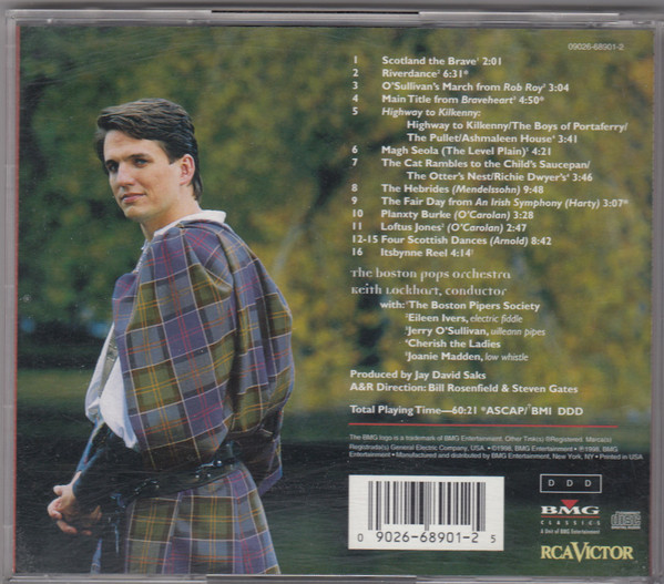 Boston Pops Orchestra, Keith Lockhart - The Celtic Album (CD) (Mint (M)) - Image 2