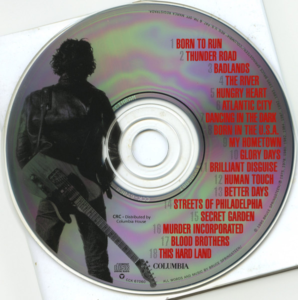 Bruce Springsteen - Greatest Hits (CD, Comp, Club) (Near Mint (NM or M-)) - Image 2